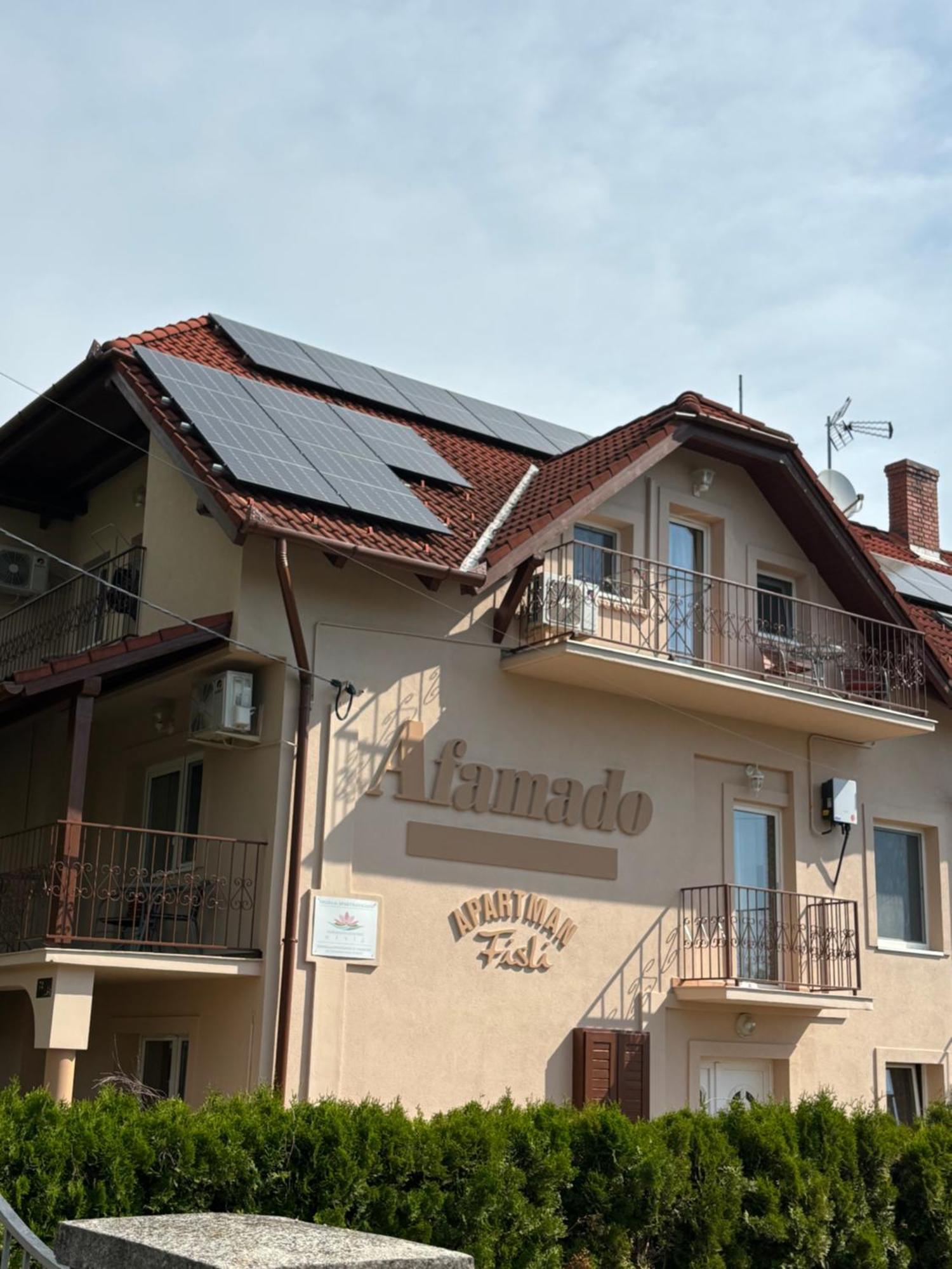 Afamado Apartman Fisli Heviz Exterior photo